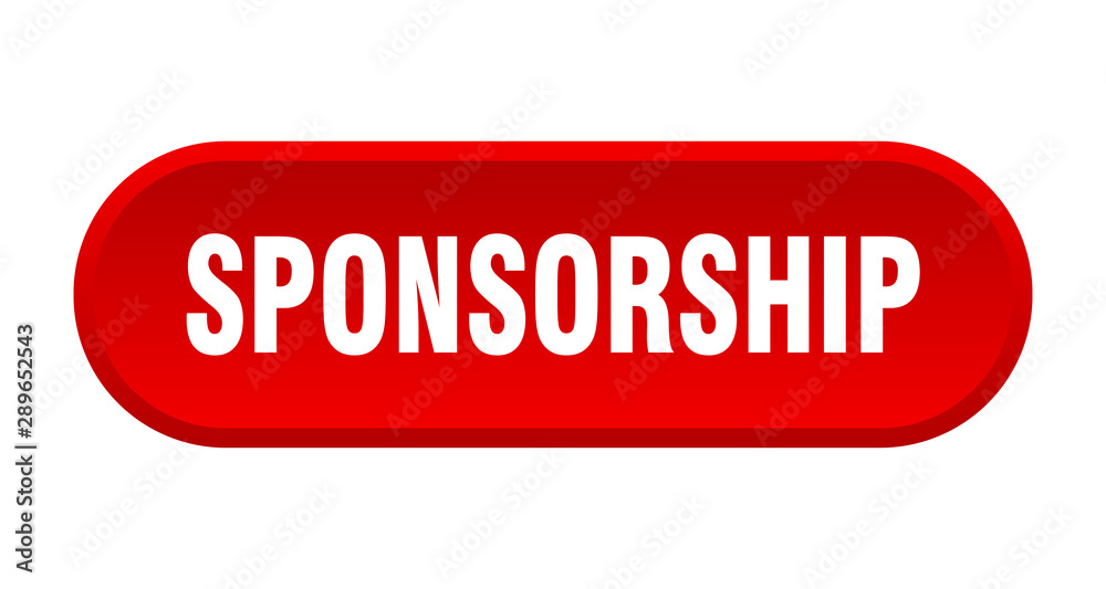 sponsorship button. sponsorship rounded red sign. sponsorship sponsorship button. sponsorship rounded red sign. sponsorship