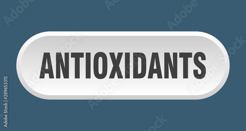antioxidants button. antioxidants rounded white sign. antioxidants