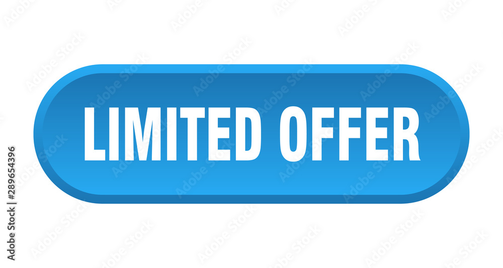limited offer button. limited offer rounded blue sign. limited offer limited offer button. limited offer rounded blue sign. limited offer
