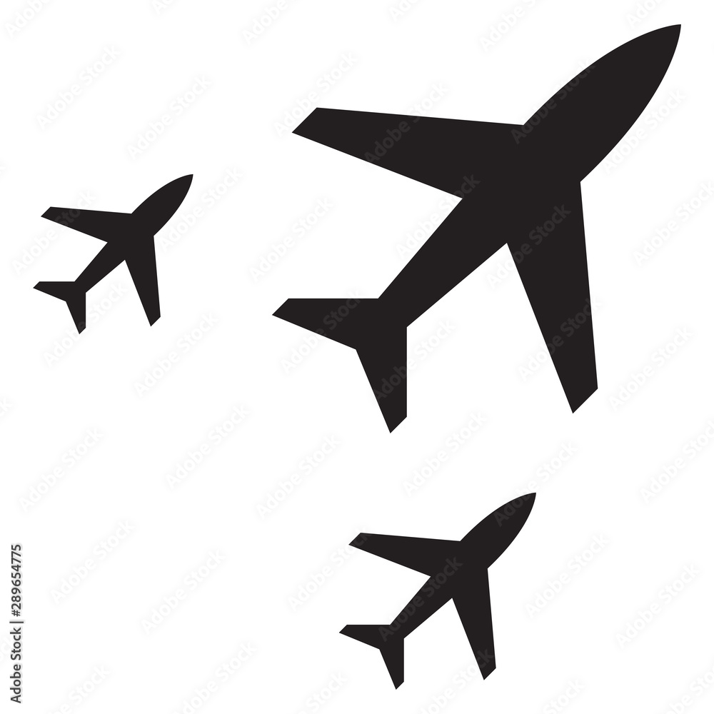 Airplane Three Icon Airplane Three Icon