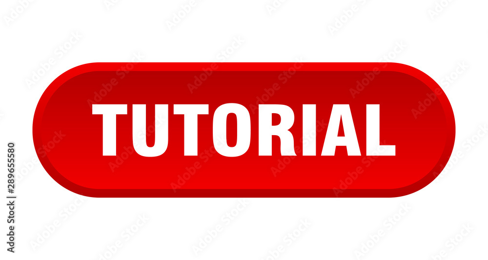 tutorial button. tutorial rounded red sign. tutorial tutorial button. tutorial rounded red sign. tutorial