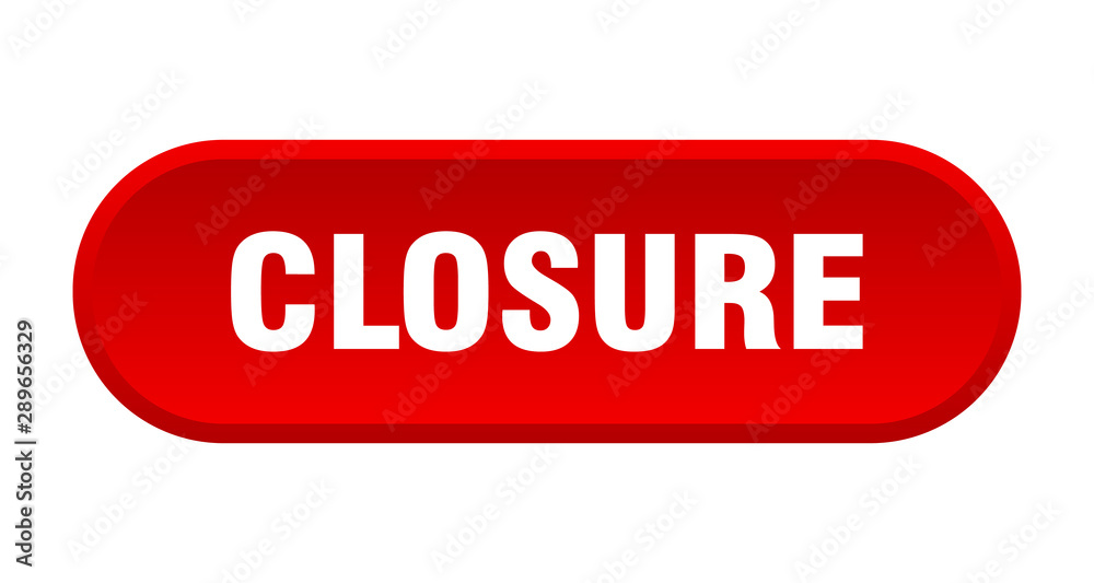 closure button. closure rounded red sign. closure closure button. closure rounded red sign. closure