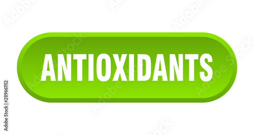 antioxidants button. antioxidants rounded green sign. antioxidants
