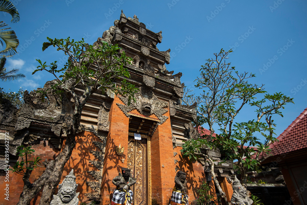 Entrance of Ubud Palace, Bali, Indonesia Entrance of Ubud Palace, Bali, Indonesia