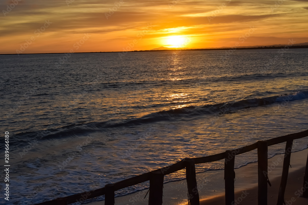 Sunset at Isla Canela (Huelva)