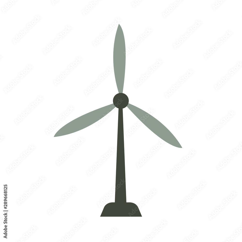 wind turbine isolated on white background wind turbine isolated on white background