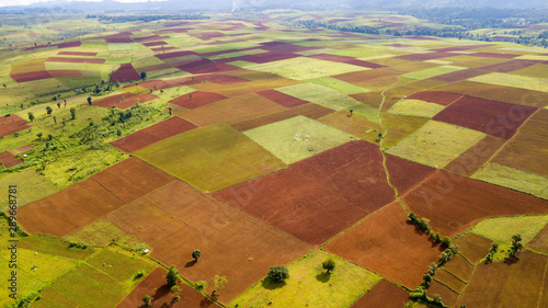 YWARNGAN/MYANMAR - 29th July, 2019 :  Beautiful Landscape View of Ywar Ngan Village, Myanmar. photo