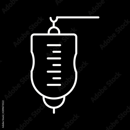 Beautiful drip vector line icon