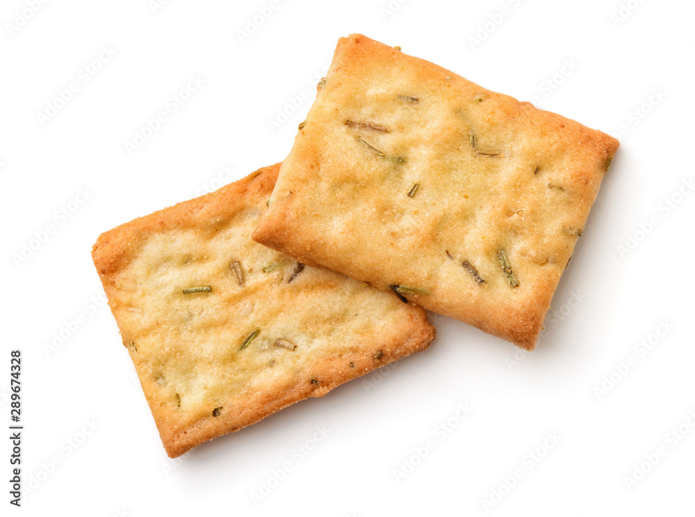 Garlic, rosemary and sea salt crackers Garlic, rosemary and sea salt crackers