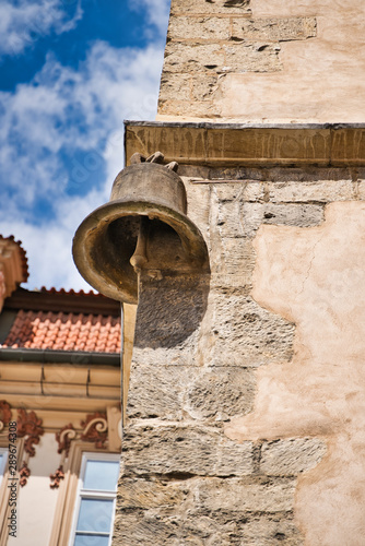 Photography Close up of the famous stone bell