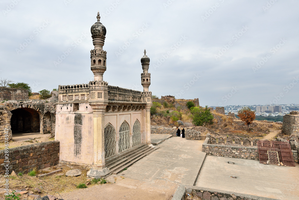India, Golconda Fort in Hyderabad