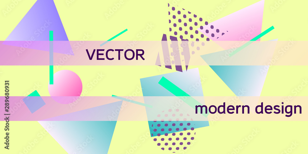Geometric abstract background.