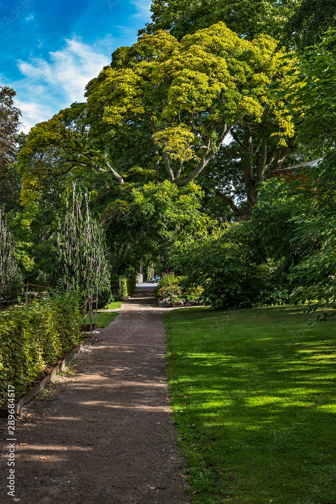 Visby botanical garden