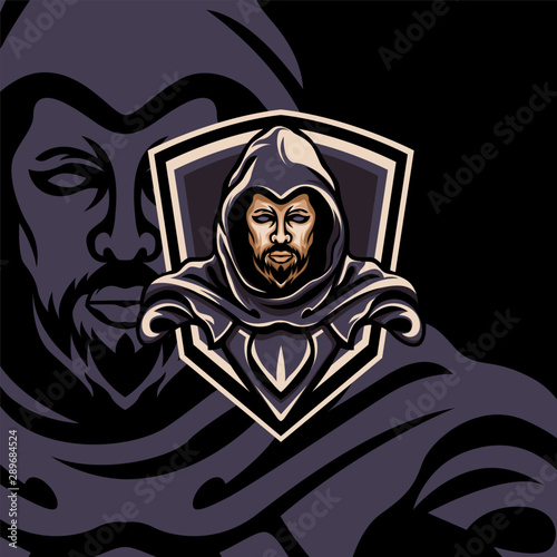 Leader Shield esport gaming mascot
