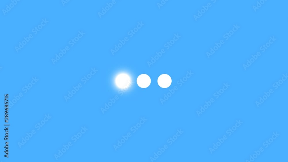 Animation modern light ellipse loading bar with blue background. Animation modern light ellipse loading bar with blue background.