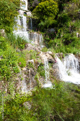 waterfall near  Grasse  Provence  France