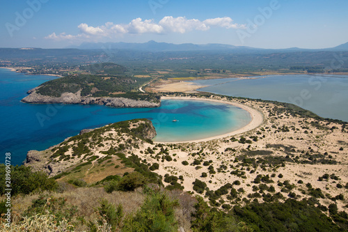 Gialova Beach, Navarino, Peloponnes, Griechenland