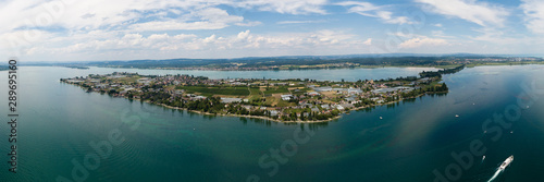 Panorama der Insel Reichenau am Bodensee