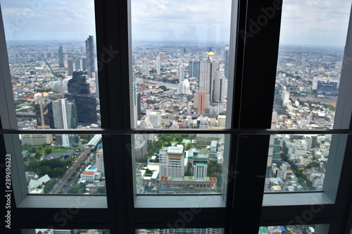 Bangkok - King Power MahaNakhon Skyscraper - Indoor and Outdoor 360-degree Observation Deck  Glass Tray Experience  Hydraulic Glass Lift