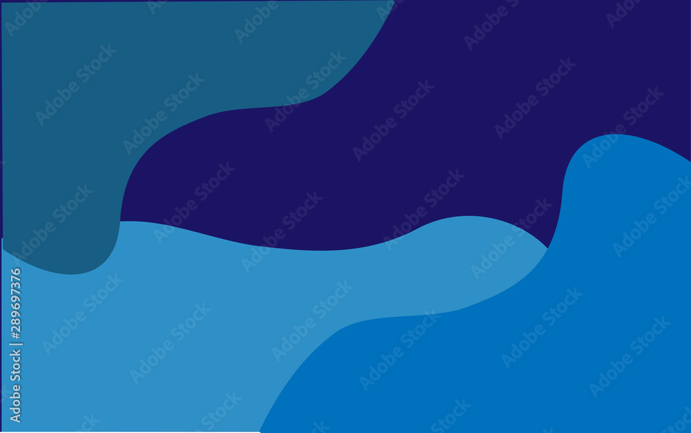 Blue background abstract night sky vector illustration