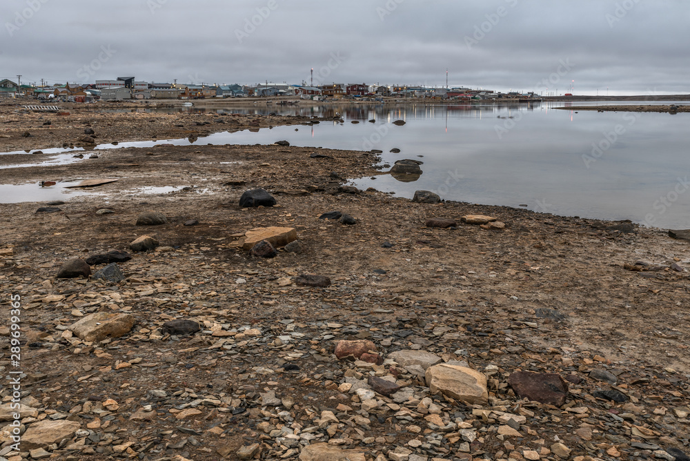 Arctic Ocean Coastline at Cambridge Bay