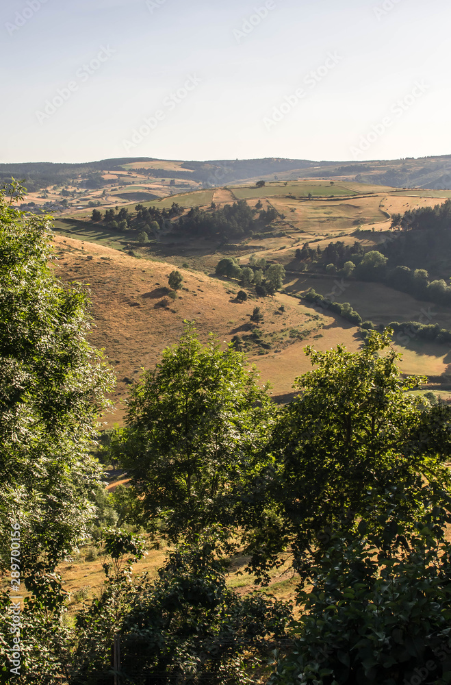 Obraz premium Paysage de Lozère en France