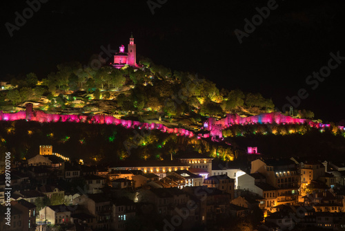 a beautiful light show in a medieval fortress © LEREXIS