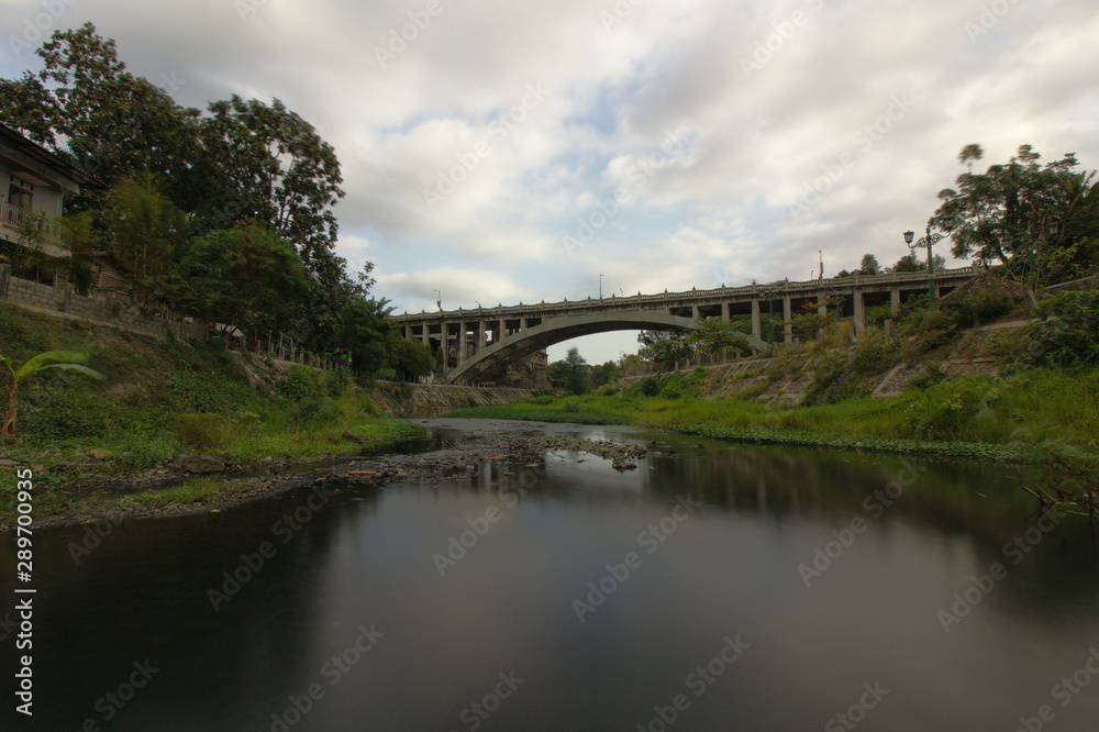 bridge over the river