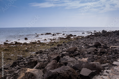 Atlantic ocean shore at Tenerife, Spain