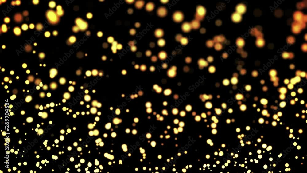 gold glowing particles flow in viscous liquid and bright glisten. Science fiction. 4k 3d sci-fi background with glittering particles, depth of field and bokeh. Luma matte as alpha channel. gold glowing particles flow in viscous liquid and bright glisten. Science fiction. 4k 3d sci-fi background with glittering particles, depth of field and bokeh. Luma matte as alpha channel.