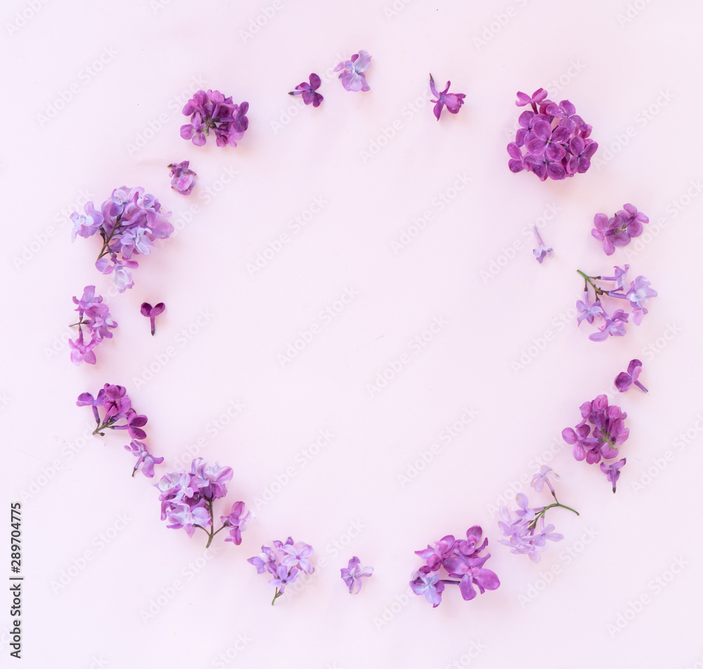 Fresh lilac flowers