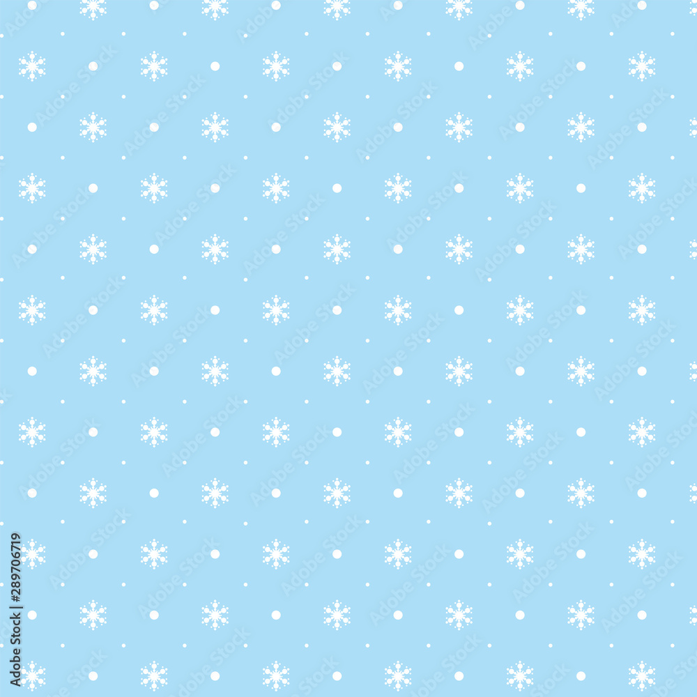 水色の雪のパターンの背景 水色の雪のパターンの背景