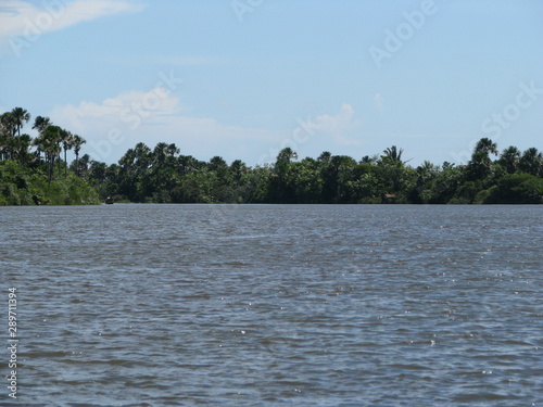 A desert in the middle of the forest - Boat ride at Preguiças river - Maranhão - Brazil