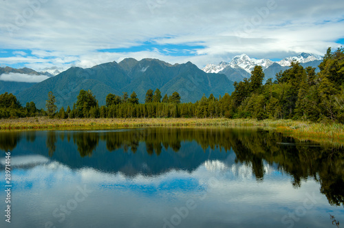 Lake at Te Wahipounamu World Heritage © Peerawas