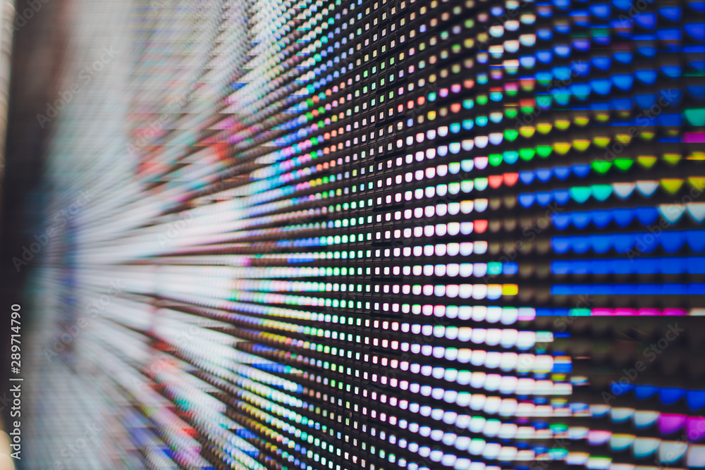 Led light digital Pattern Technology system Abstract background. Stock ...