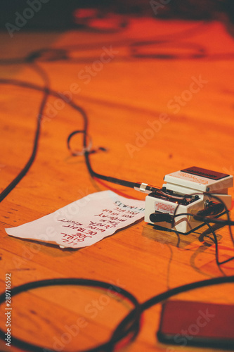 Setlist and a Guitar Pedal