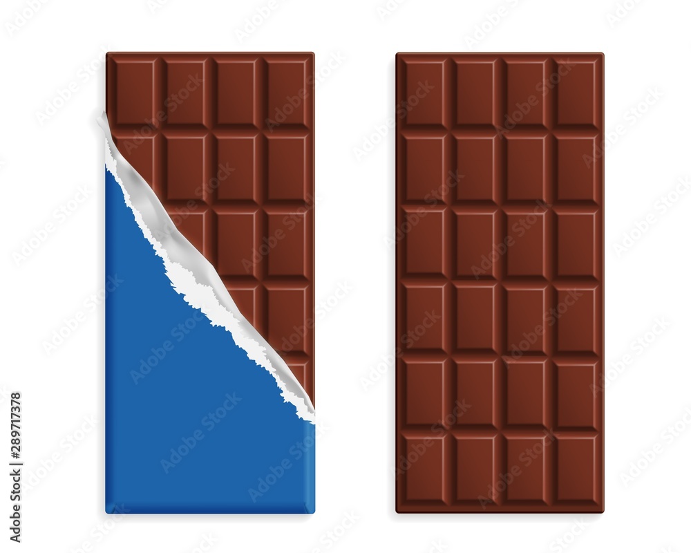 Milk chocolate bars set Milk chocolate bars set