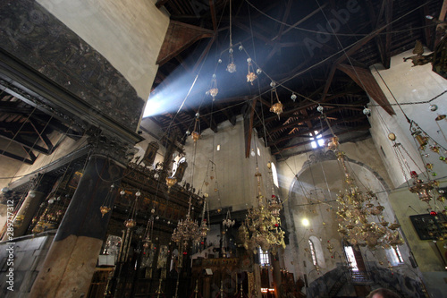 Basilica of the Nativity in Bethlehem, Israel 