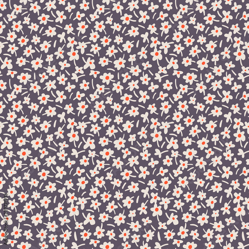 Fotótapéta Vector botanical seamless pattern