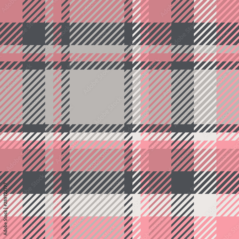 Plaid or tartan vector is background or texture in many color Plaid or tartan vector is background or texture in many color