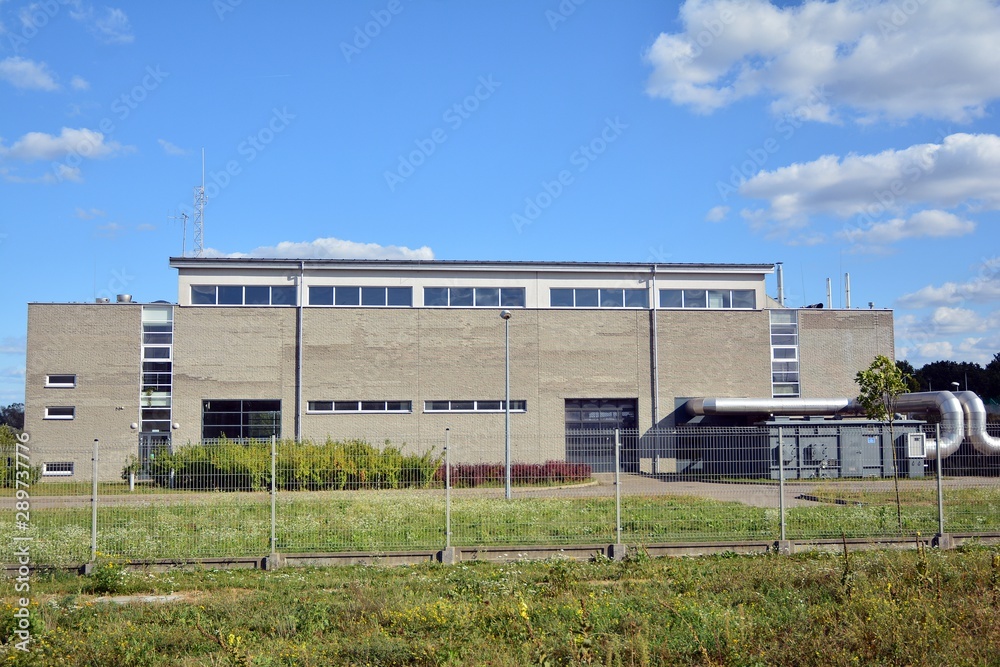 The windows of a modern building for offices. Business buildings architecture.