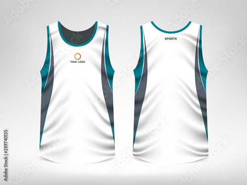 Sleeveless Sport T-shirt Design