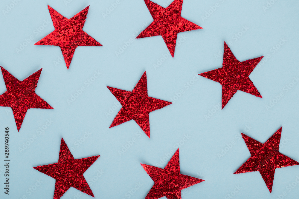 Christmas Background with Shining Stars. Christmas Background with Shining Stars.