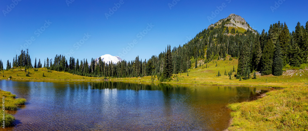 Lake Tipsoo in Mount Rainier National Park