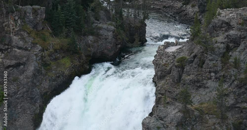 Yellowstone Upper Falls river lookout brim. Grand Canyon Upper and Lower falls. Geothermal ecosystem environment. Caldera super volcano, biology geography and ecology. Millions of tourist. Yellowstone Upper Falls river lookout brim. Grand Canyon Upper and Lower falls. Geothermal ecosystem environment. Caldera super volcano, biology geography and ecology. Millions of tourist.