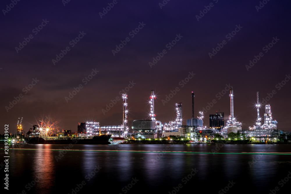 Oil refinery, Bangkok, Thailand 14 September 2019