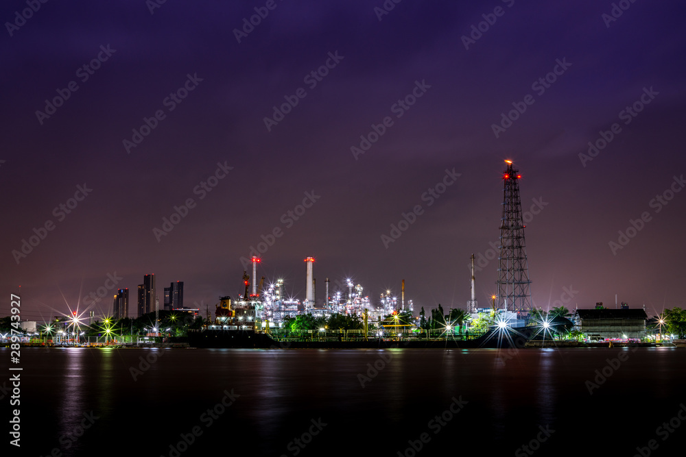 Oil refinery, Bangkok, Thailand 14 September 2019