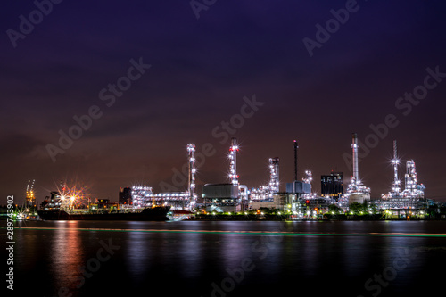 Oil refinery  Bangkok  Thailand 14 September 2019
