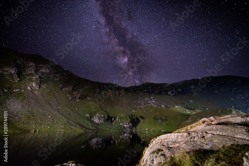 Milky way Balea Lac #1 photo