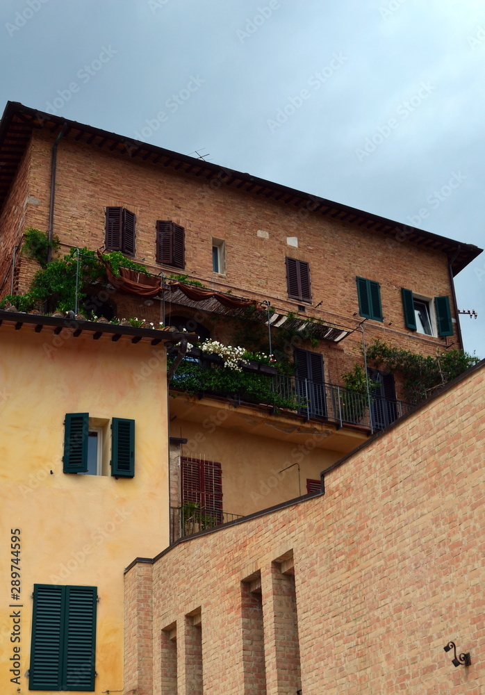 Altbauten in Siena